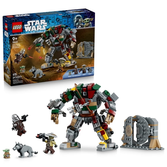 LEGO Star Wars Hutt Palace Sentry Droid Showdown - Building Toy for Boys & Girls, Ages 9+ - Includes The Mandalorian & Grogu Minifigures - Star Wars Gifts for Kids - 75451