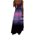 thumbnail image 2 of Fankiway Robe Imprimée à Bretelles Dos Nu de Printemps/été à la Mode pour Femme Robes d'Été de Plage pour Femmes Grande Taille Robes pour Femmes, 2 of 5