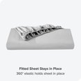 thumbnail image 5 of Bare Home 100% Organic Cotton Fitted Sheet - Percale Weave, 5 of 5