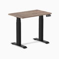 thumbnail image 2 of Desky Bureau Assis-Debout Mini Double - Teck Sublime / 32 x 20 Pouces / Blanc, 2 of 10