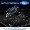 thumbnail image 4 of Dash Cam Car Charger Mini Usb Cable 11.5Ft Power Cord Supply For Dvr Camera Gps, 4 of 8