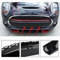 thumbnail image 4 of Front Bumper License Plate Trim Panel Number Plate Cover  For BMW Mini Cooper F55 F56 F57 JCW 2014-2018, 4 of 7