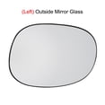 thumbnail image 4 of Left Outside Mirror Glass Rearview Mirror Glass replacement for CITROEN C2 C3I C3 Pluriel XSARA Picasso 8151GE 8151GF, 4 of 5