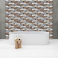 thumbnail image 5 of Fridja Sales Simulation Wall Stickers Self-stick Kitchen Bathroom Decor, 5 of 5