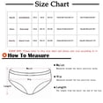 thumbnail image 2 of Womens Thong Low-Rise Seamless Sexy Underwear Threaded Cotton Panties, 2 of 8