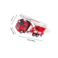 thumbnail image 4 of HONMEET Kids Simulation Fire Truck Fire Truck Model Toy Designed For Emergency Rescue 1Set, 4 of 5
