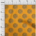 thumbnail image 1 of oneOone Silk Tabby Fabric Floral Block Print Fabric By Yard 42 Inch Wide, 1 of 4