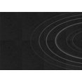thumbnail image 1 of Ahgly Company Machine Washable Indoor Rectangle Transitional Night Black Area Rugs, 2' x 3', 1 of 7
