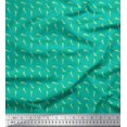 thumbnail image 1 of Soimoi Rayon Fabric Dot & Parrot Bird Print Sewing Fabric Yard 56 Inch Wide, 1 of 3