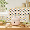 thumbnail image 4 of 10PC 3D Crystal Tile Stickers | DIY Wall Decor | Sparkling Crystal , Self-adhesive Installation, Waterproof Protection, Scratch-Resistant , Ideal for Living Room, Kitchen & Bathroom Walls, 4 of 9