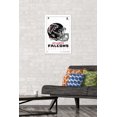 thumbnail image 3 of NFL Atlanta Falcons - Drip Helmet 20 Wall Poster, 22.375" x 34", 3 of 4