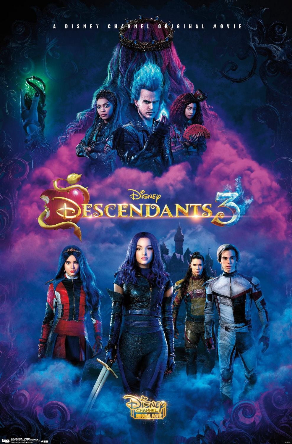 Disney Descendants 3 - One Sheet Wall Poster
