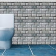 thumbnail image 4 of Zenithome Simulation Wall Stickers Peel and Stick Tile 10-Pack 30x30cm Self-Adhesive Waterproof Kitchen Bathroom Backsplash Decor Removable, 4 of 5