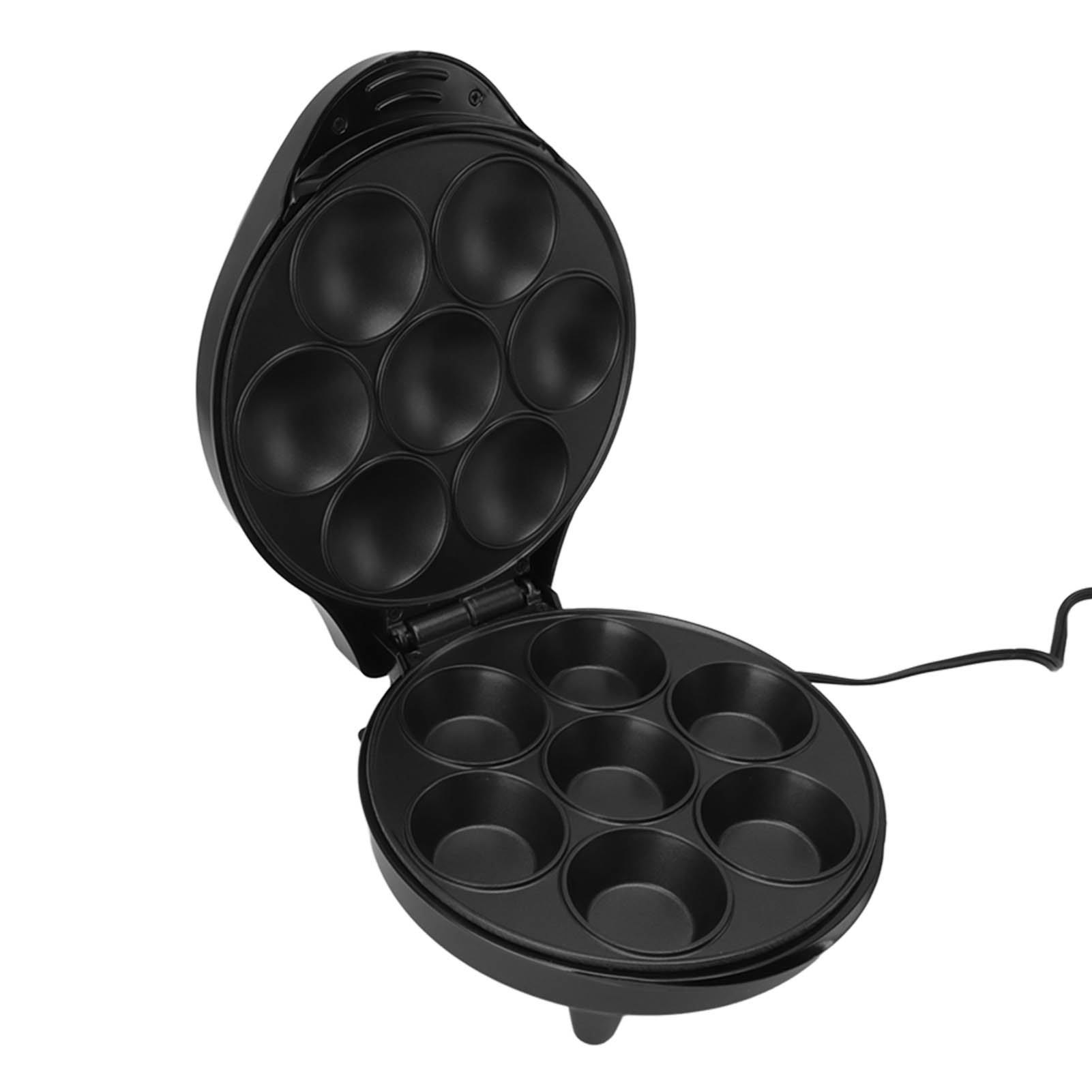 Fyydes Moule à Gâteau, 110V Prise US Antiadhésif Moule à Gâteau 7 Trous pour Cuisine