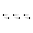 thumbnail image 2 of mmirethe 2pack/lot Motorcycle Grips Handle Bar Grips Easy Installation For Enhanced silver 3Set, 2 of 6