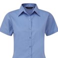 thumbnail image 2 of Premier Blouse en Popeline à Manches Courtes / Chemise de Travail Unie, 2 of 3