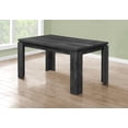 thumbnail image 2 of Monarch Specialties Dining Table, 60" Rectangular, Kitchen, Dining Room, Laminate, Black, Contemporary, Modern, 2 of 4