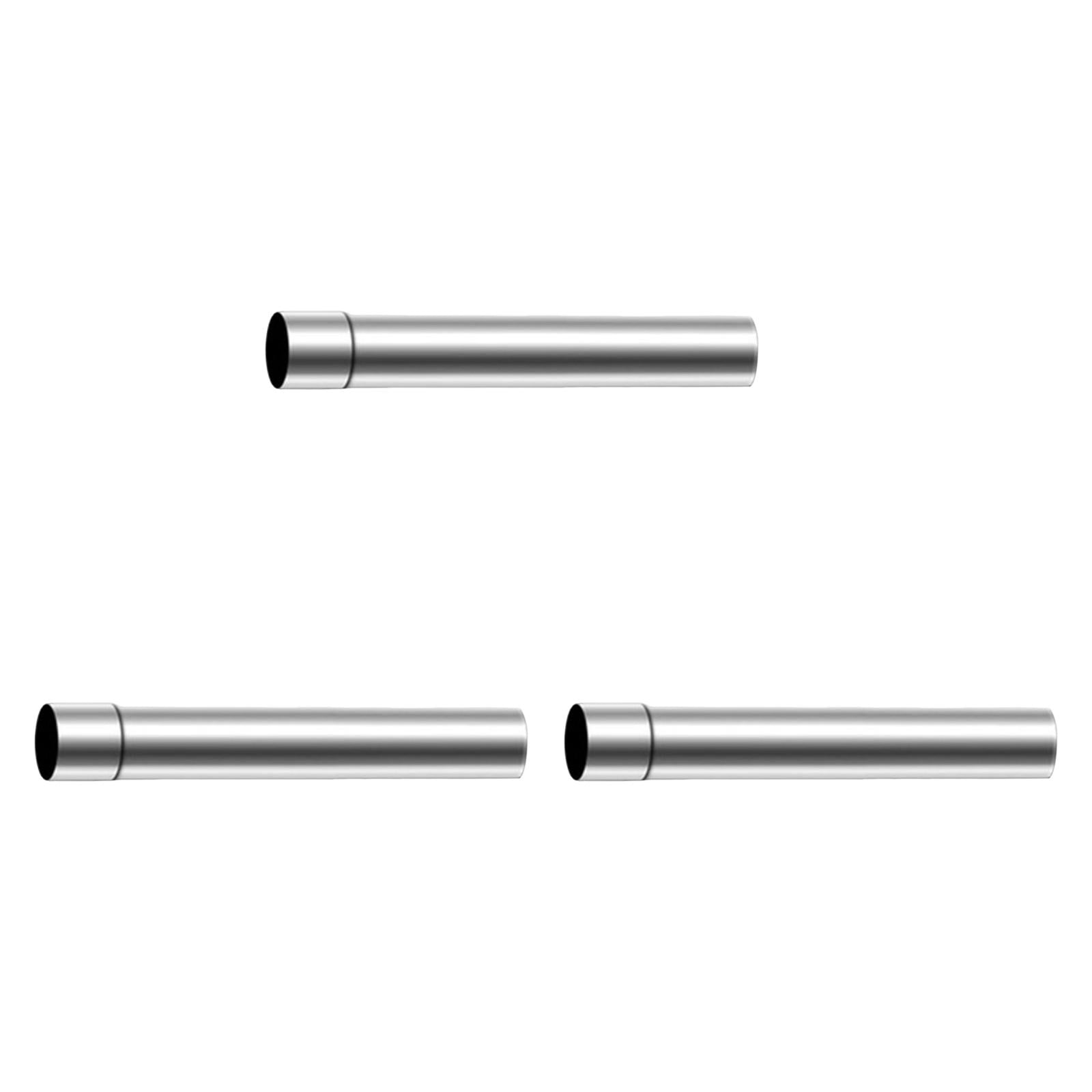 koolsoo Tubes d'Extension de Cheminée Dia 2.36 Pouces Tuyau de Cheminée pour Poêles en Vrac pour 3 Pcs 6x40cm