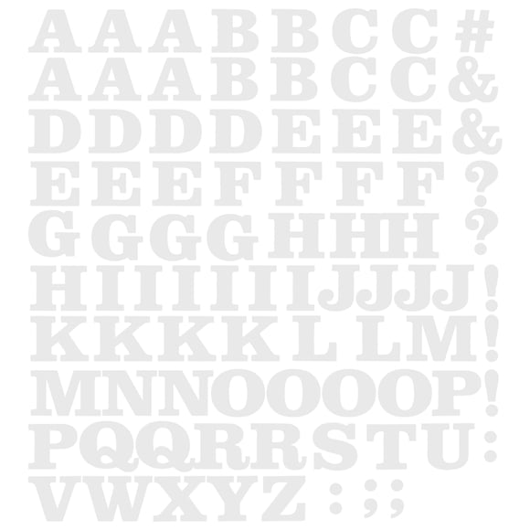 5Pcs Clothing Letter Patches Iron On Letters for Fabric Sewing Novelty DIY Clothing Iron On Letters