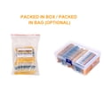 thumbnail image 2 of Amdohai 2600 Pcs 130 Valeurs 1/4W 0.25W 1 % Résistances à Film Métallique Assortiment Pack Kit Ensemble Lot Résistances Assortiment Kit, 2 of 8