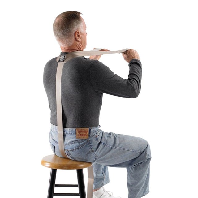 OPTP C-Spine Retractor - Spine and Neck Retraction Device Stabilizes The Trunk for McKenzie Cervical Exercises Including Retraction and Extension - Enables End Range-of-Motion