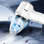 JMYHOAM Vaccum Cleaner Handheld Car Vacuum Cleaner Super Suction Power Blow Suction Car Vacuum Cleaner Powerful Multi Accessory Vacuum Cleaner With USB Portable Vacuum Cleaner Cleaning Supplies