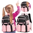 thumbnail image 1 of Stylish High Capacity Backpack For Girls Casual Shoulder Bag With Multiple Compartments For School And Daily Use Stationery Pens Craft Tables for Adults Stationery Cards And Envelopes Set Kids Craft, 1 of 5