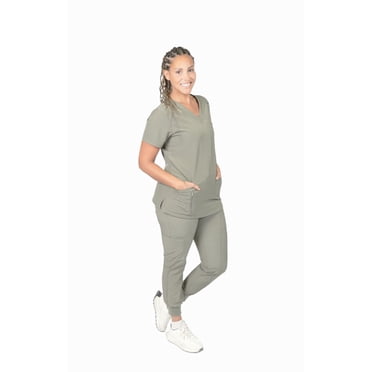 Haut Zinnia Scrubs à col en V
