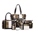 thumbnail image 1 of Ruiboury Fashionable Ladies Purse Set Made With PU Easy To Handbag Set Space-saving light tan, 1 of 6