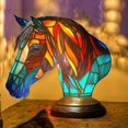 thumbnail image 2 of Lampe de Table Animale Vintage 3d, Veilleuse Empilée en Résine, Table Animale Bohème en Résine, 2 of 5