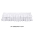 thumbnail image 3 of MTBLYS Jupe de Lit Plissée Élastique Design Antidérapant Polyester Infroissable 153X203Cm Style Hôtel Usage Maison Hôtel, 3 of 6
