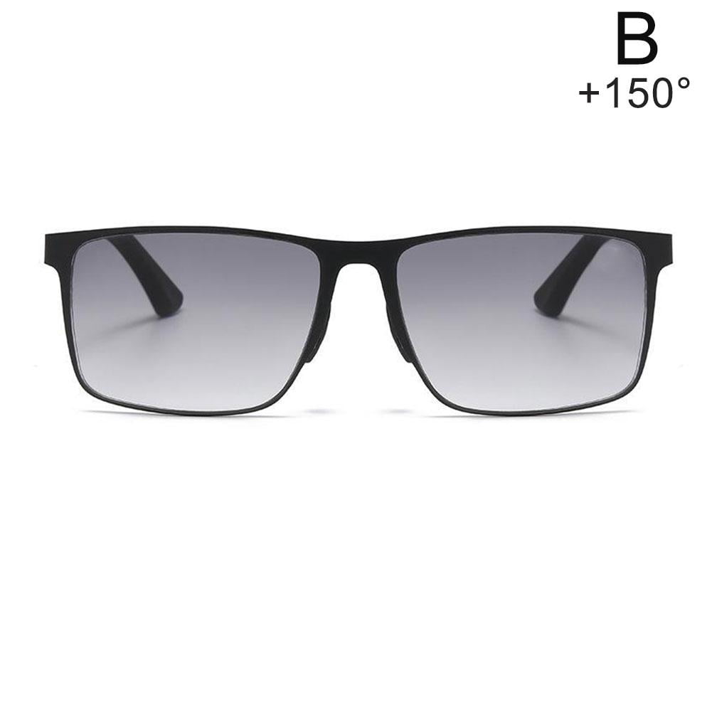 Photochromic Progressive Multifocal Reading Glasses Sunglasses For Men U3X6