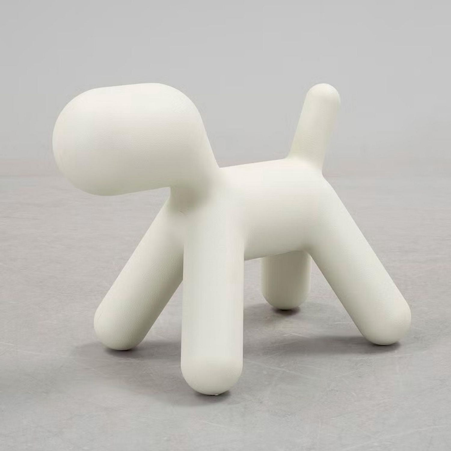 Chaise pour enfants Heavenly Collection Dog de couleur blanche