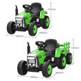 thumbnail image 2 of Patiojoy Tracteur pour Enfants à Chevaucher avec Remorque, à Batterie, Grande Capacité, avec Télécommande, Vert, 2 of 8