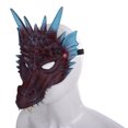 thumbnail image 4 of Shengyu Halloween Party Essential Dragon Mask For Cosplay Lovers Cosplay Mask Mask Cosplay Animal Mask Masks Silver black, 4 of 6