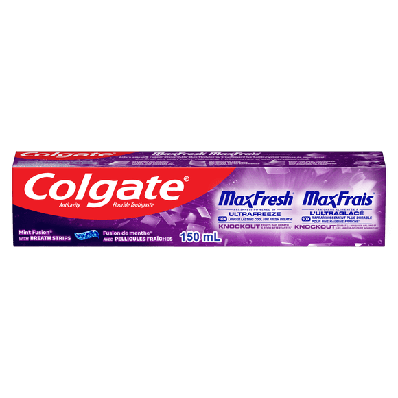 Colgate MaxFresh Knockout Mint Toothpaste, 150 ml