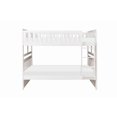 thumbnail image 2 of Topline Home Furnishings White Full over Full Bunk Bed, 2 of 3