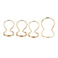 thumbnail image 1 of p>Finger Pick 4Pcs Doigt Pic Métal Guitare Pouce Plectre Instrument Accessoire pour Jouer/p>, 1 of 7