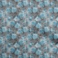thumbnail image 1 of oneOone Cotton Poplin Blue Fabric Abstract Floral Sewing Craft Projects Fabric Prints By Yard 42 Inch Wide-2rb, 1 of 5