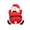 Santa Claus, variant on Christmas Door Protector, 3D Silicone Collision Pad with Cute Design, Self Adhesive Door Bumper Wall Protector for Holiday Decoration