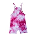 thumbnail image 3 of LSLJS Girls Summer Sleeveless Casual Romper Spaghetti Strap Shorts Jumpsuit With Pockets, Girls' Jumpsuits & Rompers Summer Clothes, 3 of 5