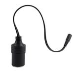 Adaptateur de puissance plus léger, 0.75mm Copper Core Power Supply Change Lighter Connector, Chargeur de prises de courant femelle pour l'aspirateur de voiture Chargeur