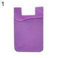thumbnail image 4 of Essen Smart Silicone Mobile Phone Wallet Card Stick On Cash Credit Card Holder Pouch, 4 of 7