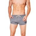 thumbnail image 3 of Plebaso Mens Gym Shorts Drawstring Cotton Running Shorts Breathable Athletic Workout Shorts with Pockets, 3 of 4