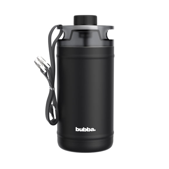 Bubba 64 oz Insulated Stainless Steel Water Jug | Large Reusable Half Gallon Water Bottle with 2-Way Lid | Big Metal Tumbler | Lead & BPA-Free | Office Siren