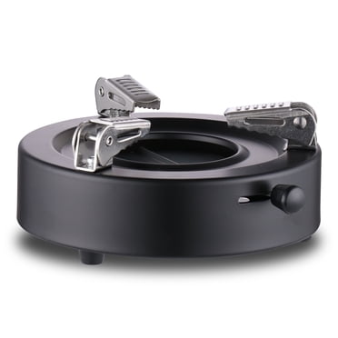 Yeacher Outdoor Portable Mini Stove Stainless Steel Furnace Adjustable Firepower Lightweight Wind Proof for Camping