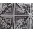 thumbnail image 4 of oneOone Tissu Viscose Georgette à Pois et Triangle Imprimé Bloc BTY 42 Pouces de Large, 4 of 4