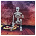 thumbnail image 4 of Halloween Skeleton Decorations with Posable Joints Skeletons for Halloween Party Haunted House Props Decorations, 2 Packs, Style 1, 4 of 9