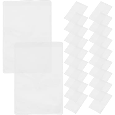 FRCOLOR card sleeve Durable PVC Transparent Card Sleeves for Protection Lightweight and Portable 50 Pieces,3.62"X2.32"X0.04"