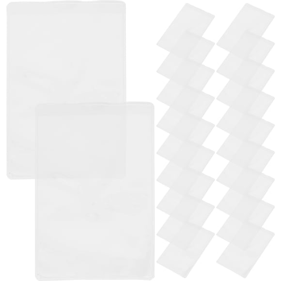 FRCOLOR card sleeve Durable PVC Transparent Card Sleeves for Protection Lightweight and Portable 50 Pieces,3.62"X2.32"X0.04"